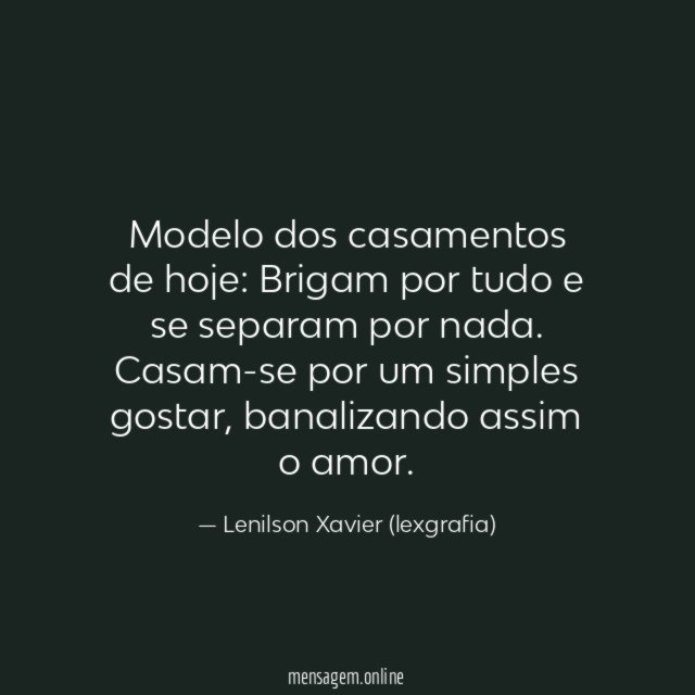 Modelo dos casamentos de hoje