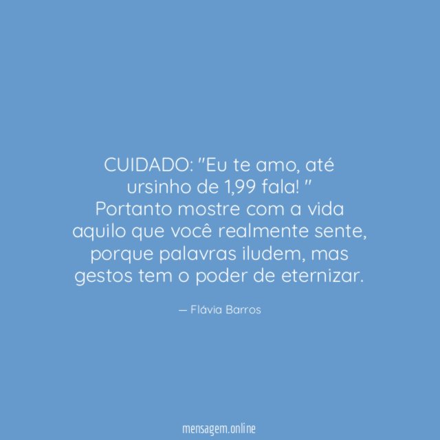 CUIDADO