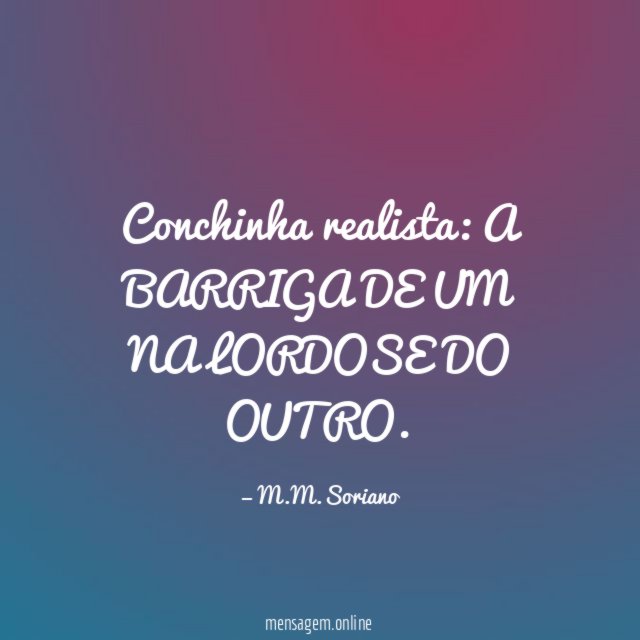 Conchinha realista