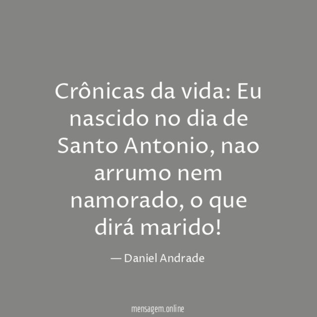 Crônicas da vida
