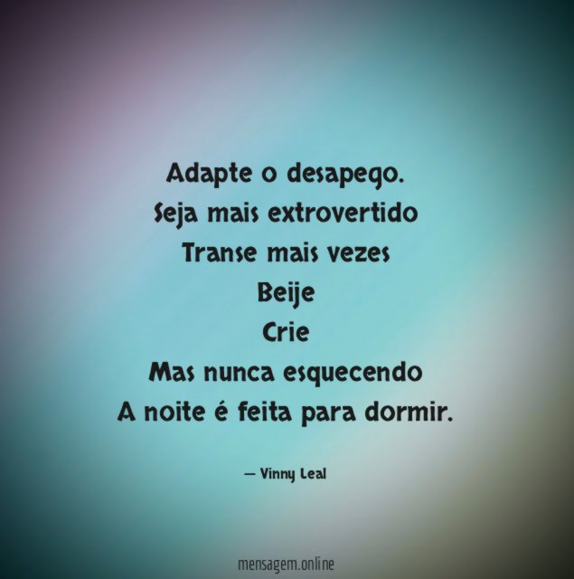 Adapte o desapego