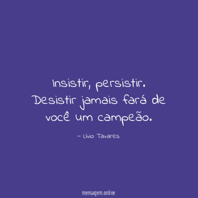 Insistir