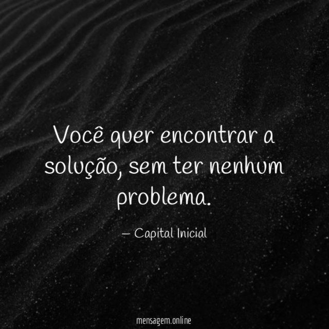 Você quer encontrar a solução