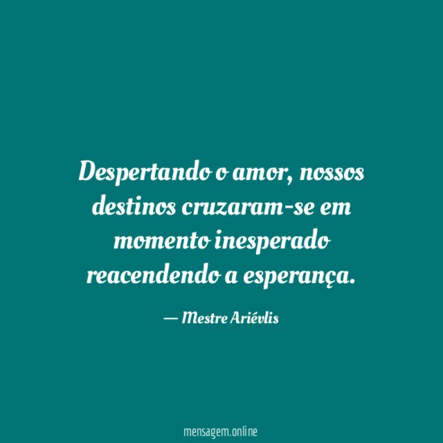 Despertando o amor
