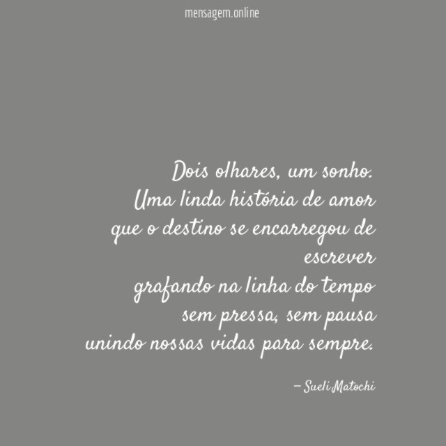 Dois olhares