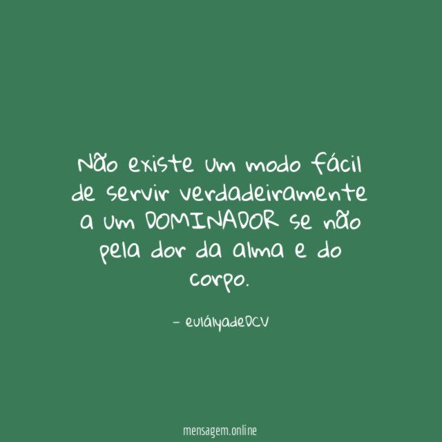 Não existe um modo fácil de servir verdadeiramente