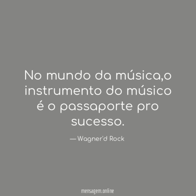 No mundo da música