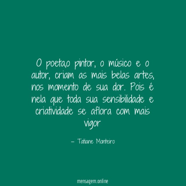 O poeta