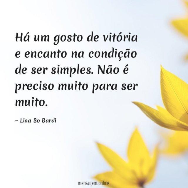 Há um gosto de vitória e encanto na