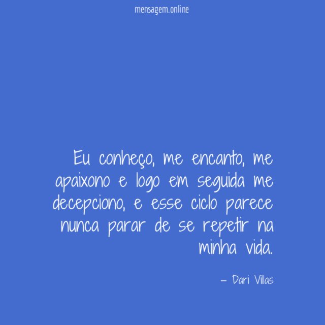 Eu conheço