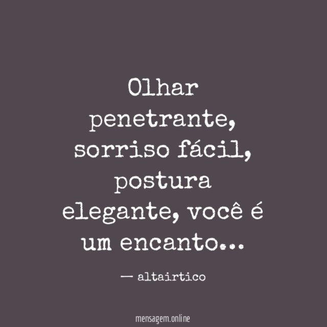 Olhar penetrante