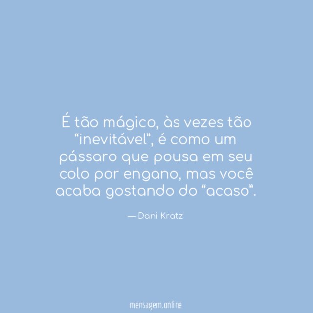 É tão mágico
