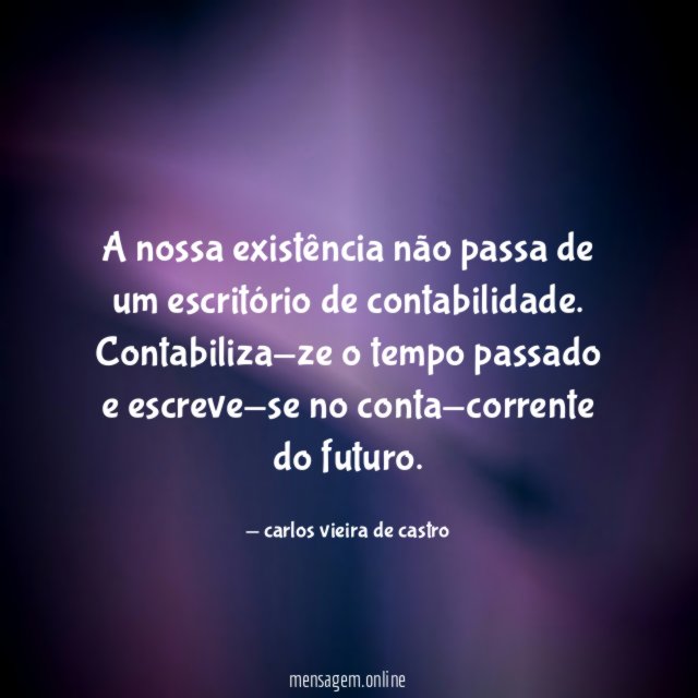 A nossa existência não passa de um escritório