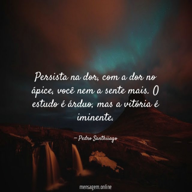 Persista na dor