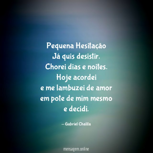 Pequena Hesitação