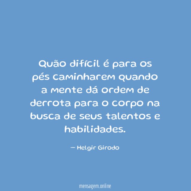 Quão difícil é para os pés caminharem quando