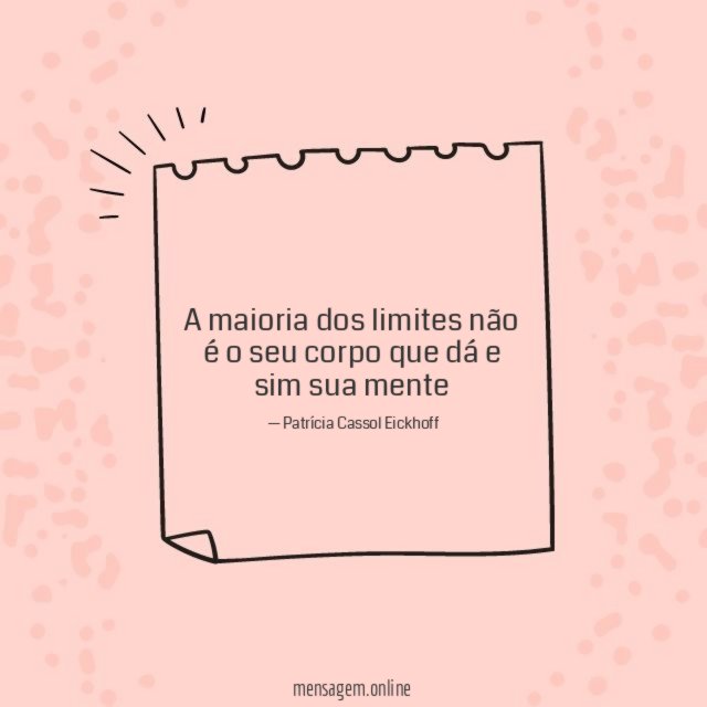 A maioria dos limites não é o seu