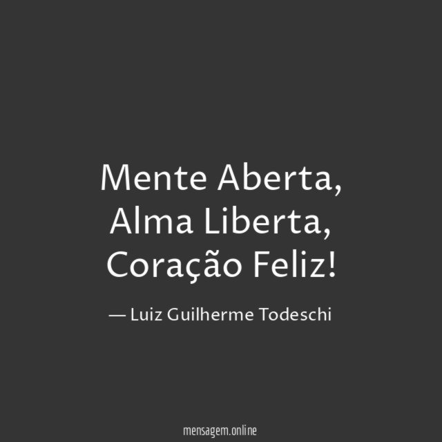 Mente Aberta