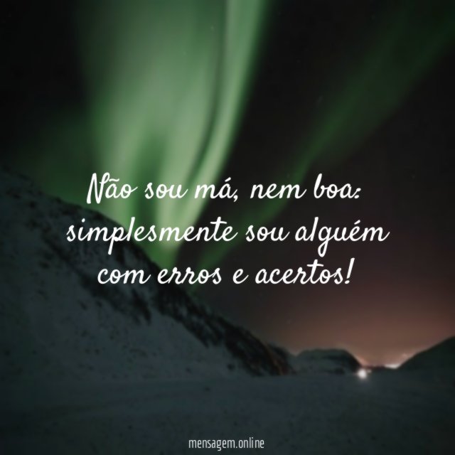 Não sou má