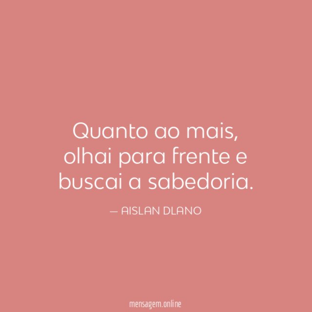 Quanto ao mais