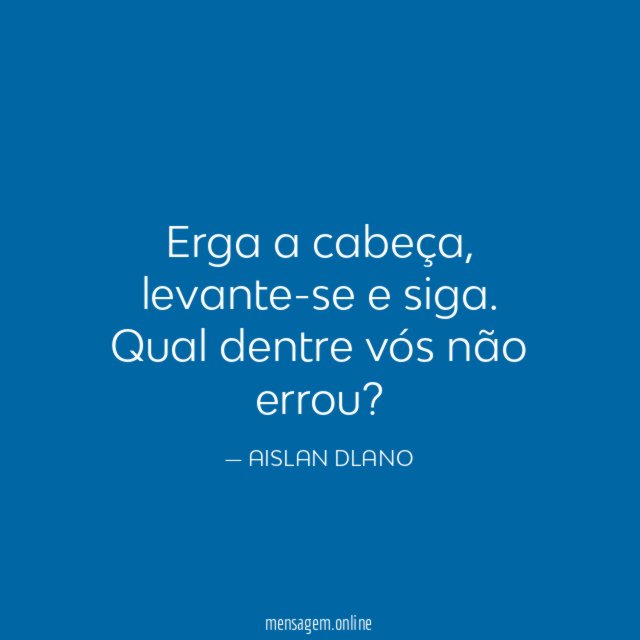 Erga a cabeça