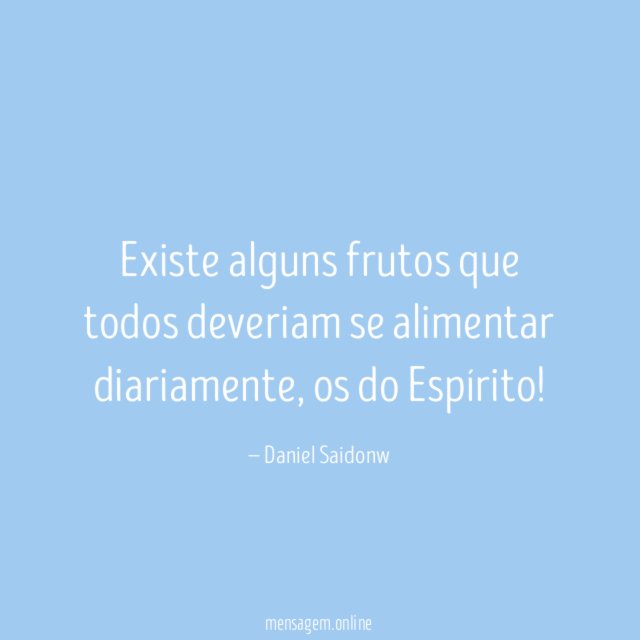 Existe alguns frutos que todos deveriam se alimentar diariamente
