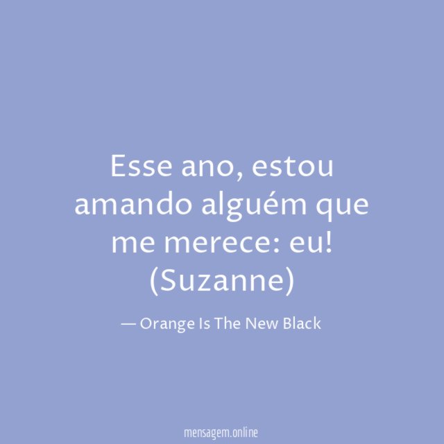 Esse ano