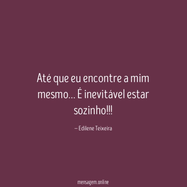 Até que eu encontre a mim mesmo