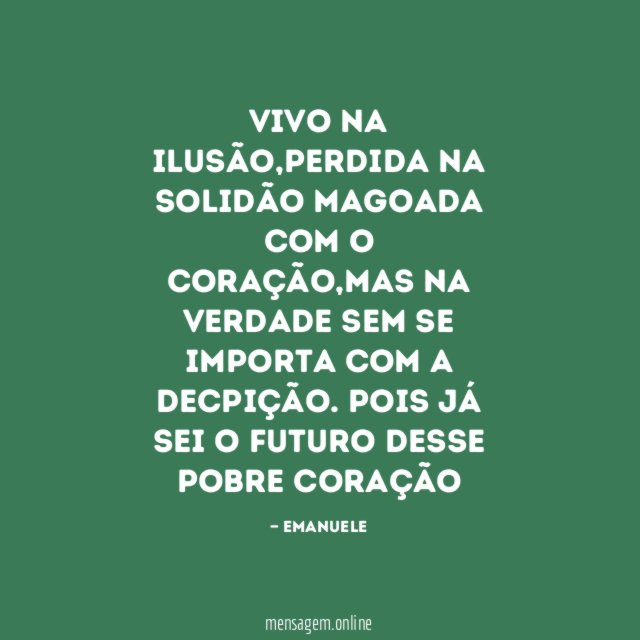 VIVO NA ILUSÃO