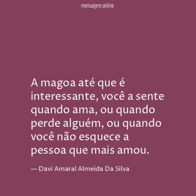 A magoa até que é interessante