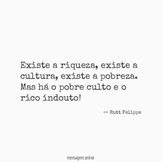 Existe a riqueza