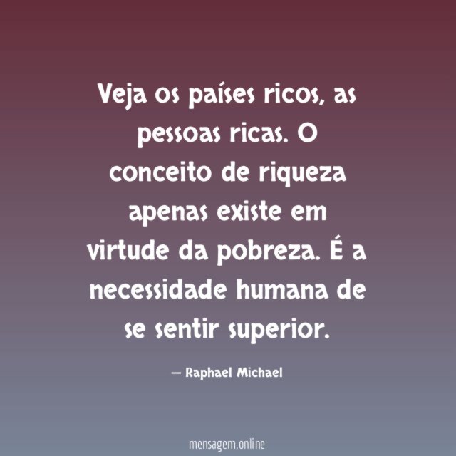 Veja os países ricos