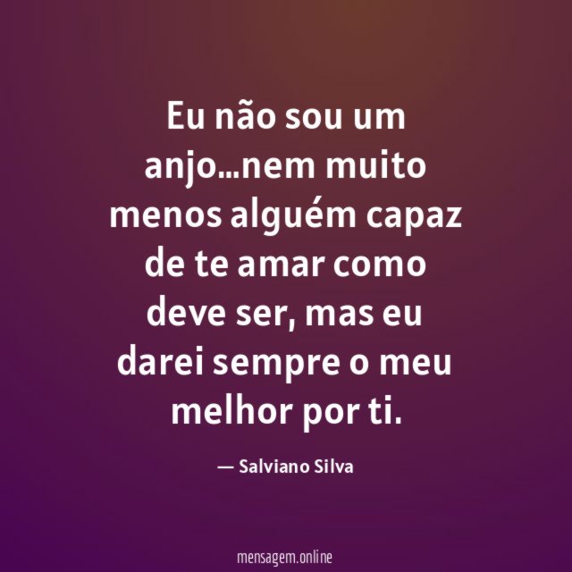 Eu não sou um anjo