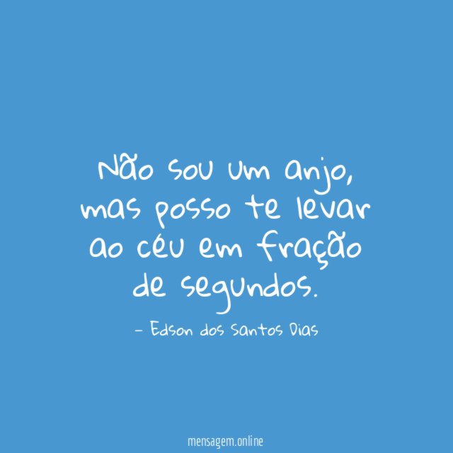 Não sou um anjo