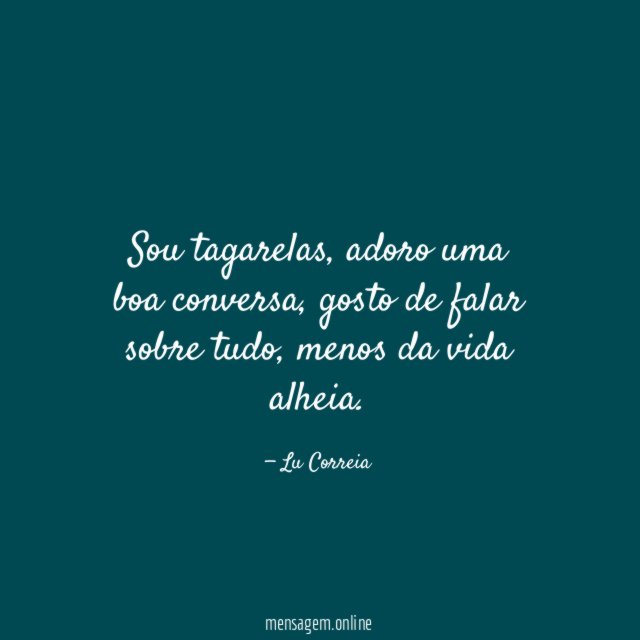 Sou tagarelas