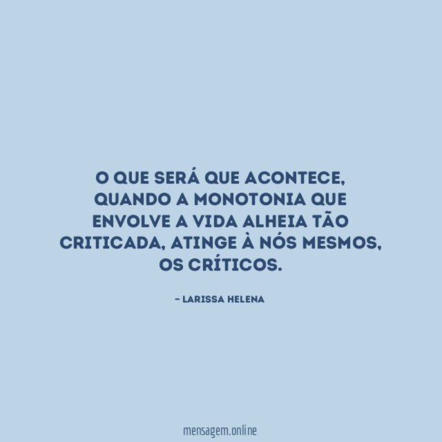 O que será que acontece