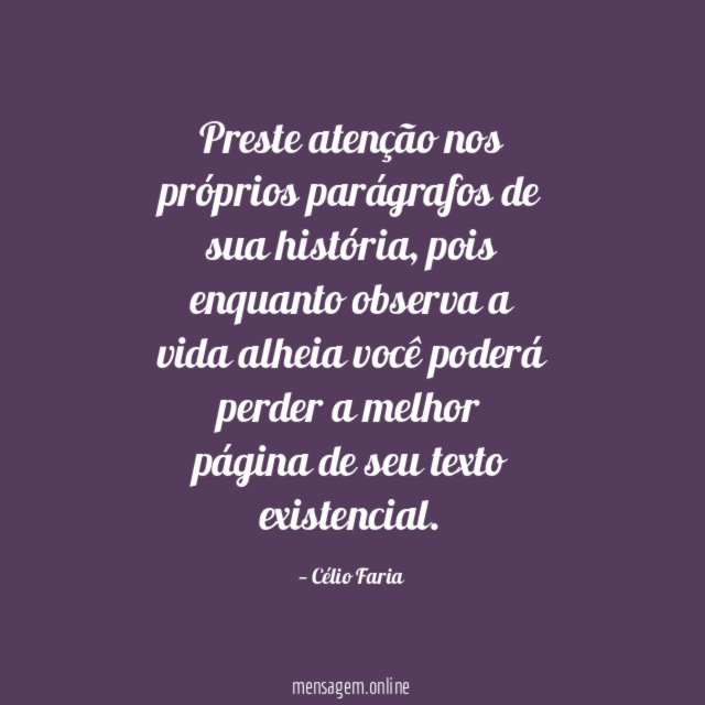 Preste atenção nos próprios parágrafos de sua história