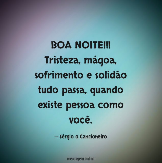 BOA NOITE
