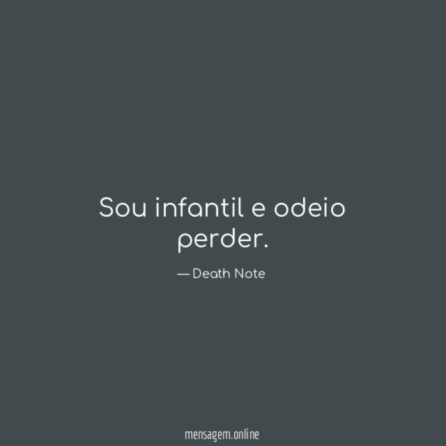 Sou infantil e odeio perder