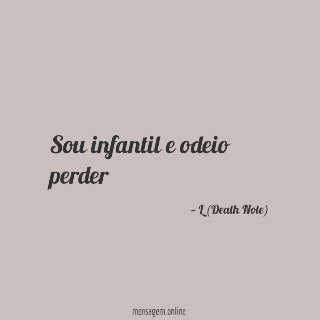 Sou infantil e odeio perder