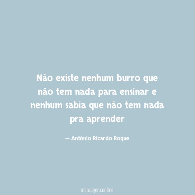 Não existe nenhum burro que não tem nada