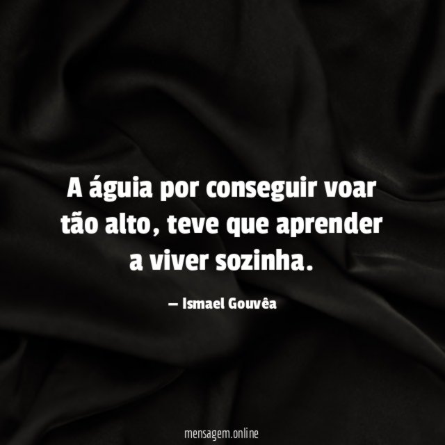 A águia por conseguir voar tão alto