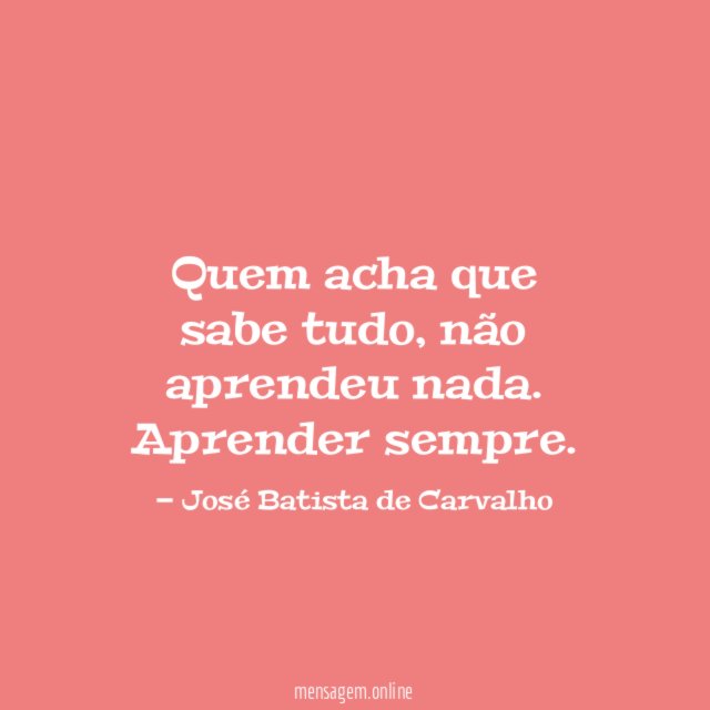 Quem acha que sabe tudo