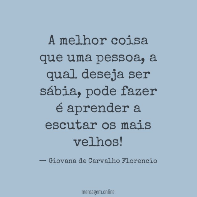 A melhor coisa que uma pessoa