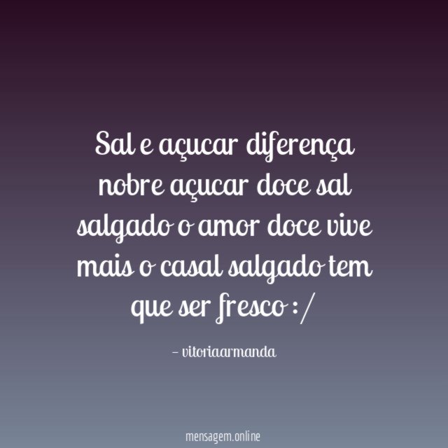 Sal e açucar diferença nobre açucar doce sal