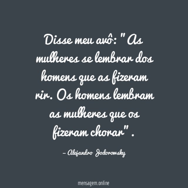 Disse meu avô
