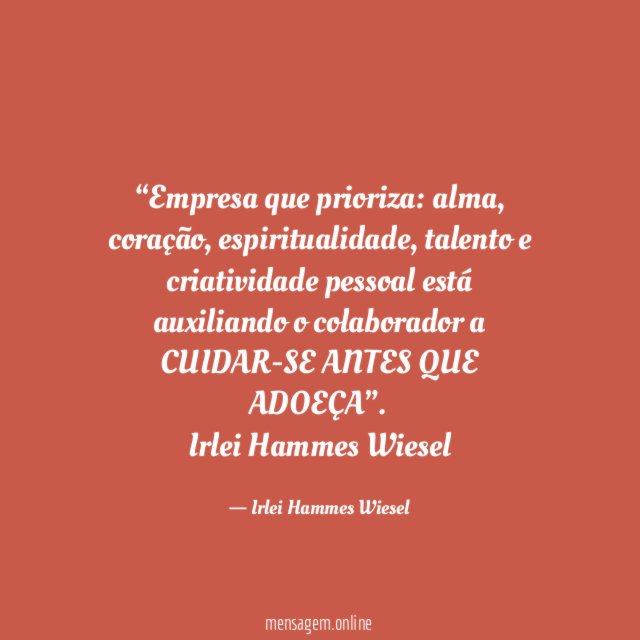 Empresa que prioriza