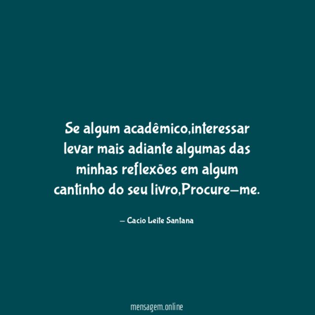 Se algum acadêmico