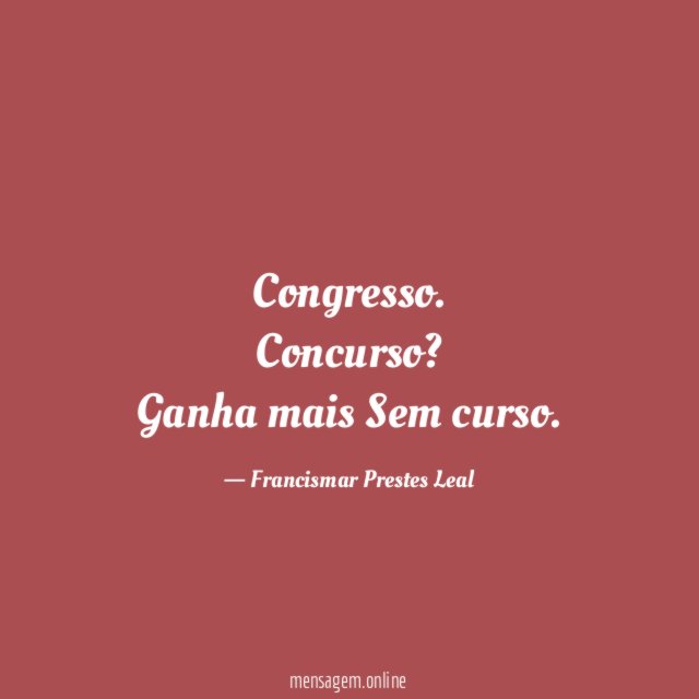 Congresso.
