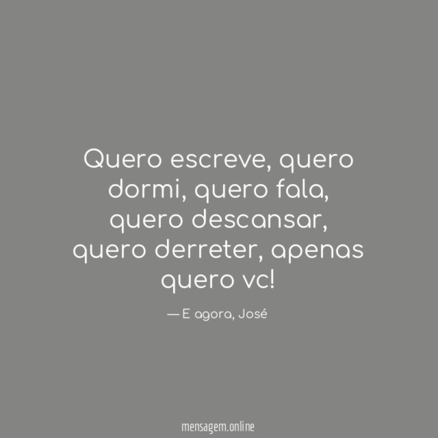 Quero escreve